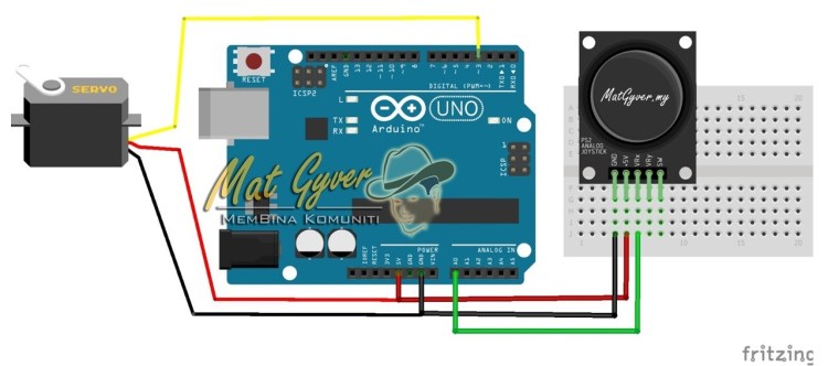 KAWALAN SERVO - DIAGRAM 2